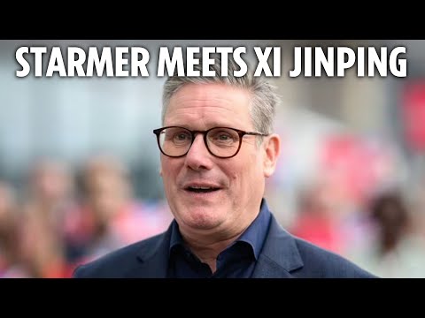 Live: Kier Starmer meets Chinese President Xi Jinping