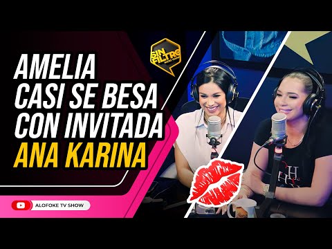 ¡SE SALIÓ DE CONTROL! AMELIA CASI SE BESA CON INVITADA ANA KARINA