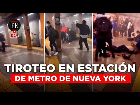 Nueva York: tiroteo en estación de metro en Brooklyn deja múltiples heridos | El Espectador