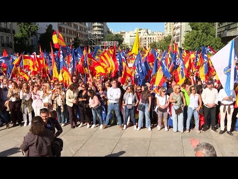 PSOE, Podemos y Junts reaccionan a la manifestación del PP