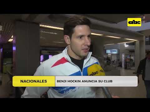 Benjamín Hockin anuncia su nuevo club