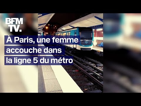 Paris: une femme accouche dans la ligne 5 du métro à l'arrêt Gare du Nord