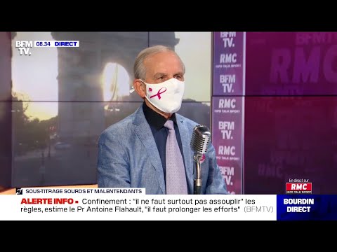 Axel Kahn face à Jean-Jacques Bourdin sur RMC et BFMTV