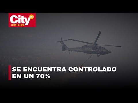 Organismos de socorro mantienen labores para controlar el incendio en los Cerros Orientales | CityTv