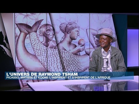 Raymond Tsham, l'artiste congolais qui réalise toutes ses toiles avec son stylo à bille • FRANCE 24