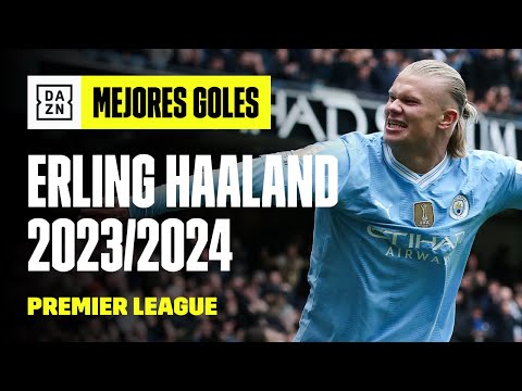 Todos los goles de Erling Haaland con el Manchester City en la Premier League 2023/2024 | Highlights