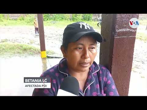 Afectaciones cuantiosas por el paso del ciclón Julia en Nicaragua