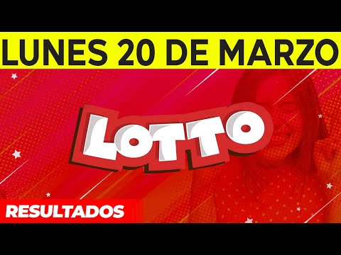 Resultados del Lotto del Lunes 20 de Marzo del 2023