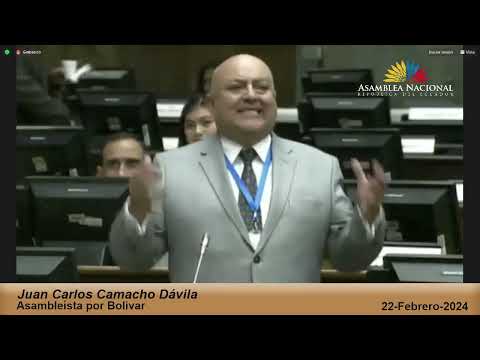 Asambleísta Juan Camacho - Sesión 902 - #ErradicaciónViolenciaYAcosoLaboral