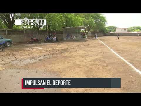 Managua: Construyen más campos deportivos para la recreación de los jóvenes - Nicaragua