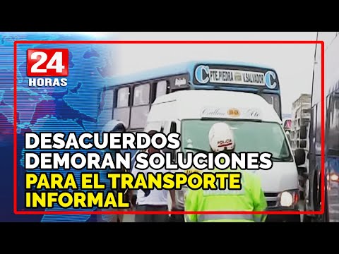 ATU y Protransporte: desacuerdos demoran soluciones respecto al transporte informal
