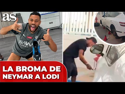 La 'VENGANZA' de NEYMAR con LODI por atarle los CORDONES de las botas