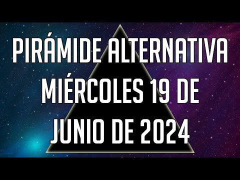 Pirámide Alternativa para el Miércoles 19 de Junio de 2024 - Lotería de Panamá