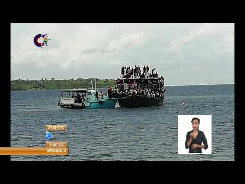 Cuba: Recaló en costas de Caibarién embarcación de emigrantes haitianos