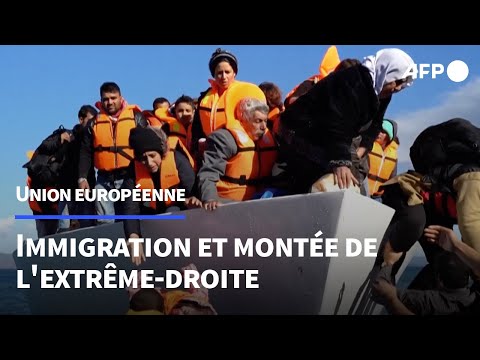 UE: la politique migratoire, un enjeu des élections européennes | AFP Reportage