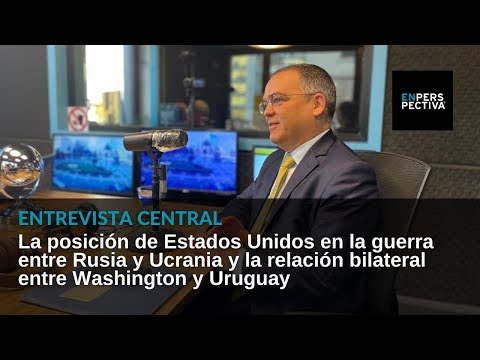 Eric Geelan, consejero de la embajada de EEUU: La visión sobre Ucrania y el vínculo con Uruguay