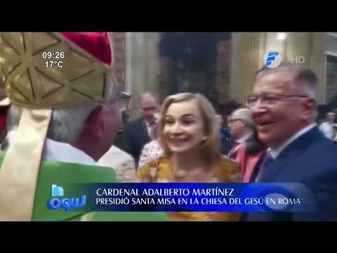 Primera misa del cardenal paraguayo en Roma