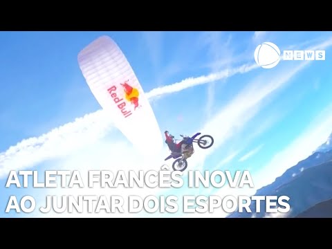 Francês sucesso dos X-Games inova ao juntar dois esportes