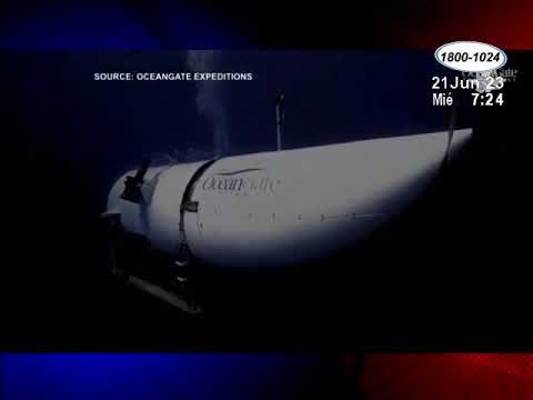 Rescatistas detectan ruidos del submarino perdido en el Atlántico