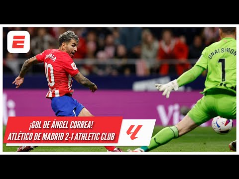 GOL DEL ATLÉTICO DE MADRID Ángel Correa con una exquisita definición pone el 2-1 | La Liga