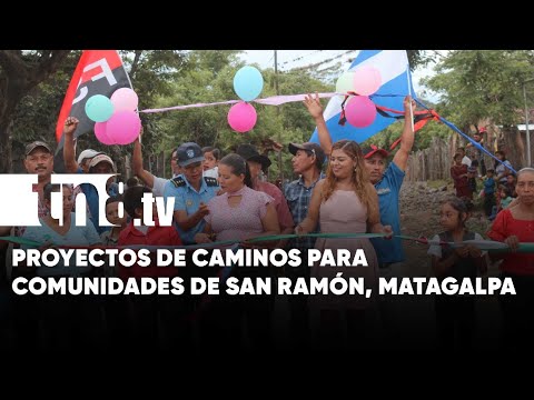 Restitución de derechos en caminos para comunidades de San Ramón, Matagalpa - Nicaragua