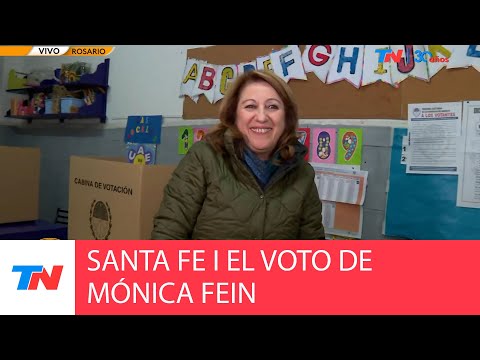 ELECCIONES EN SANTA FE: El voto de Mónica Fein Creo en la separación de Santa Fe en las elecciones