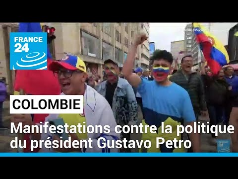 En Colombie, des manifestations contre la politique du président Gustavo Petro • FRANCE 24