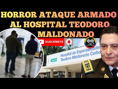 AT.AQUE AR.MA.DO AL HOSPITAL DEL IESS TEODORO MALDONADO OCASIONA CAOS NOTICIAS RFE TV