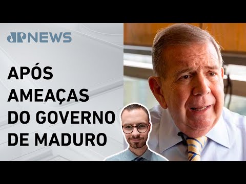 Edmundo González chega à Espanha para asilo político; Neitzke comenta