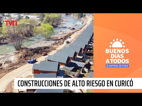 Marcelo Lagos recorre construcciones de alto riesgo en catástrofes | Buenos días a todos
