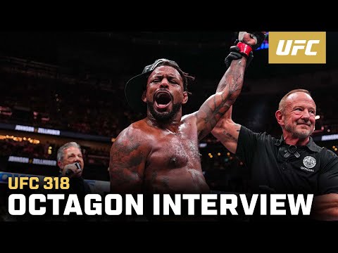 Michael Johnson Octagon Interview | UFC 318