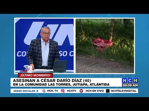 Asesinan a hombre a orilla de una calle en Jutiapa, Atlántida