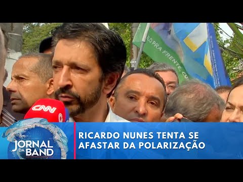 Ricardo Nunes tenta se afastar da polarização no segundo turno | Jornal da Band