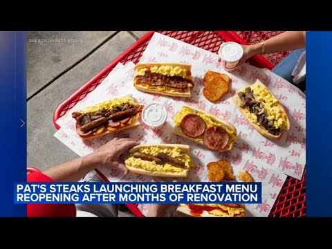 You can now get breakfast at this iconic Philly cheesesteak shop
