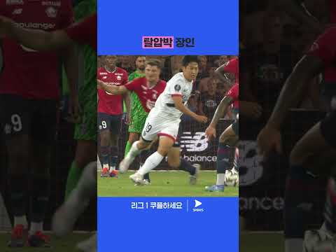 센스있는 움직임으로 순식간에 찬스를 만든 이강인 | 24-25 리그 1 | 릴 vs PSG