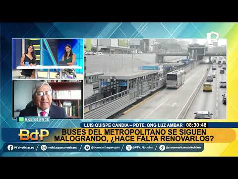 Luis Quispe Candia sobre fallas en transporte público: “el Estado no funciona bien”