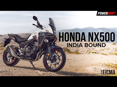 Honda NX500 — the new CB500X! | First Look | EICMA 2023 on PowerDrift ...