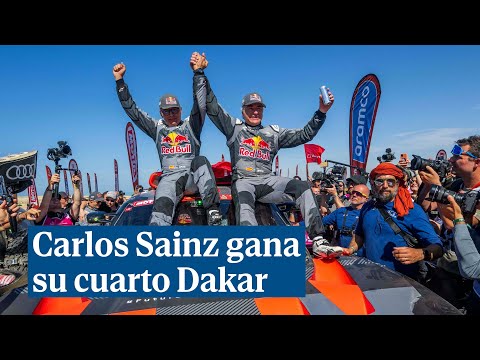 Carlos Sainz gana su cuarto Dakar a los 61 años