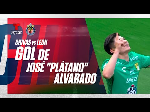 Goal José Plátano Alvarado - Chivas v. León 0-2 | Telemundo Deportes