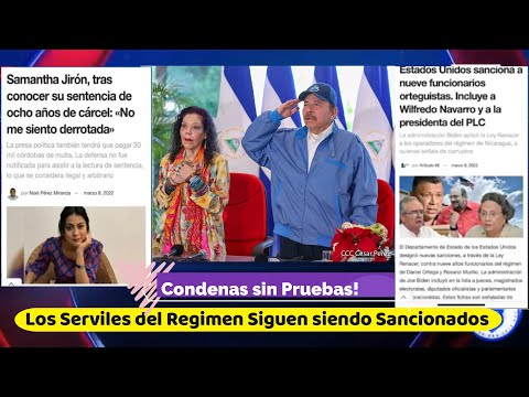 Toda Nic Festeja, y Vienen Mas! Daniel Ortega y sus Secuases Asecinos Continuan Resiviendo Sancione