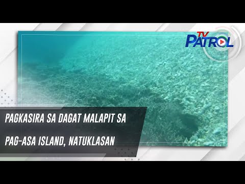 Pagkasira sa dagat malapit sa Pag-asa Island, natuklasan | TV Patrol