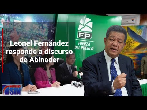 EN VIVO Leonel Fernández responde a discurso de Abinader
