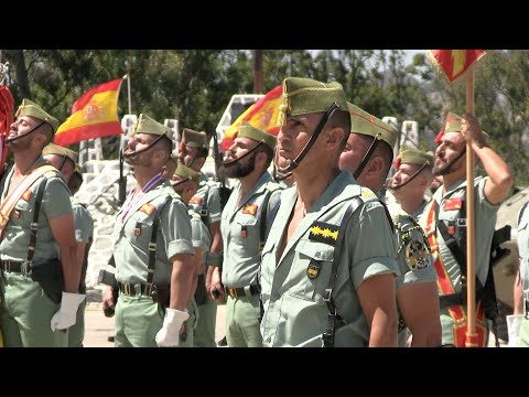 Sábado Legionario con encuentro de antiguos caballeros del Tercio y recuerdo a Muñoz Castellanos