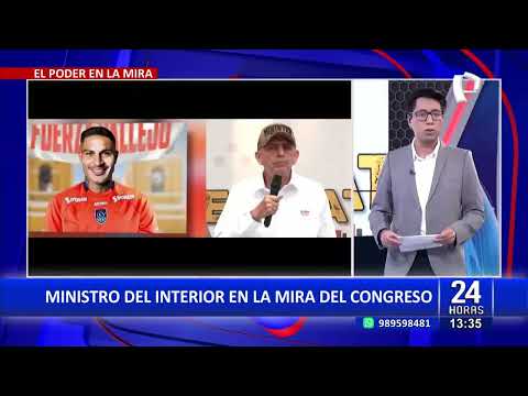 Ministro Víctor Torres sobre caso Paolo Guerrero: Se patrulla sector donde vive Doña Peta