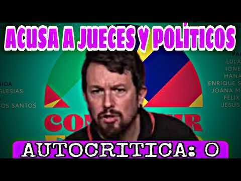 PABLO IGLESIAS ATACA A LOS JUECES Y POLICIAS en el acto de Podemos