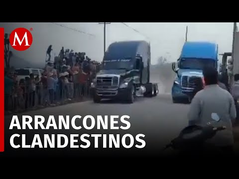 Sepultan a las tres víctimas de arrancones clandestinos de tráileres en Hidalgo