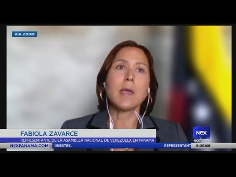 Entrevista a Fabiola Zavarce, representante de la asamblea nacional de de Venezuela en Panamá