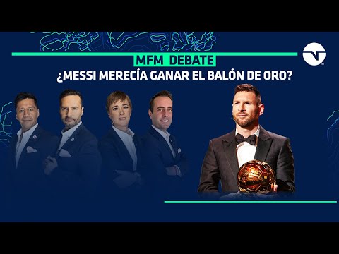 LIONEL MESSI SE LLEVÓ EL BALÓN DE ORO, TRIUNFANDO ANTE HAALAND Y MBAPPÉ | MFM DEBATE