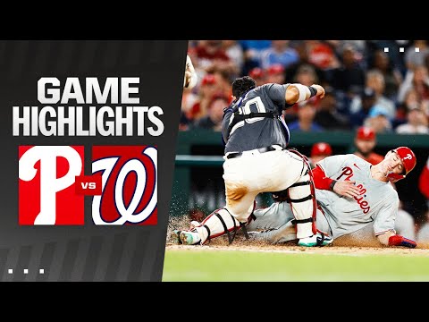 Phillies vs. Nationals Game Highlights (9/27/24) | MLB Highlights