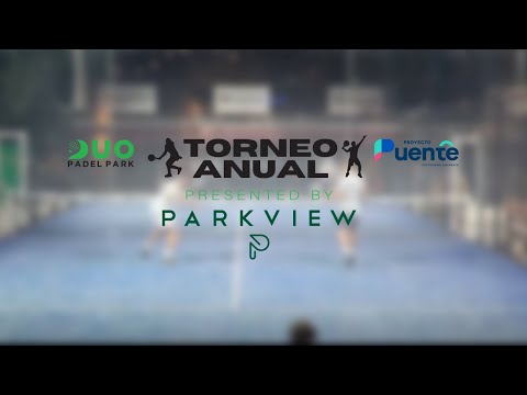 En Vivo desde el 2do Torneo Anual  Duo Padel Park y Proyecto Puente presentado por Park View.